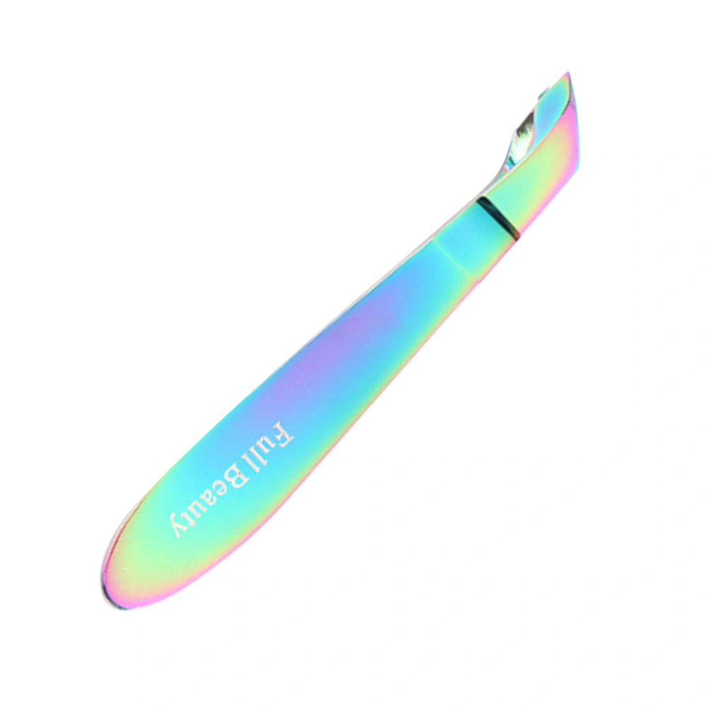 Nail Art Equipment Plating Nail Tweezers Durable Manicure Tools for Women Lady Girl
