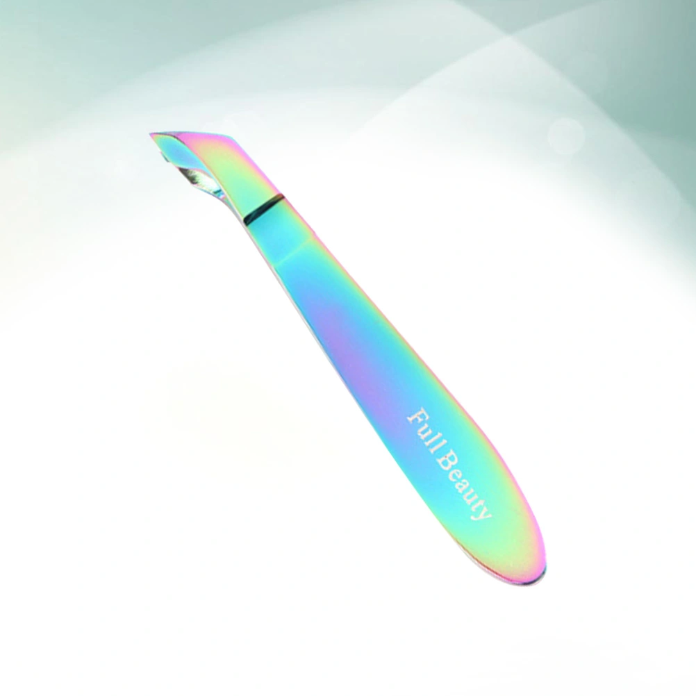 Nail Art Equipment Plating Nail Tweezers Durable Manicure Tools for Women Lady Girl