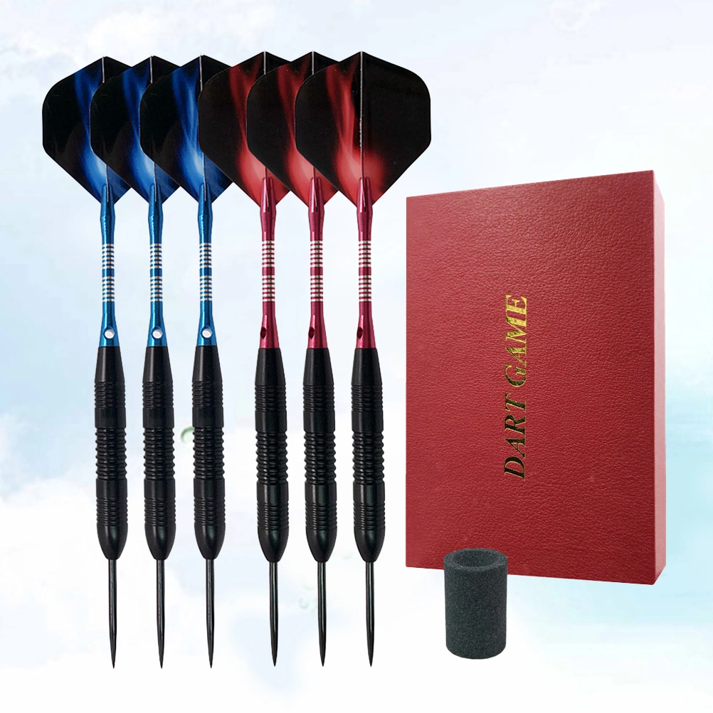 1 Set 21g Professional Darts Deep Groove Rod Pin-type Darts Portable Needle Tipped Darts Flights Darts For Sports Events