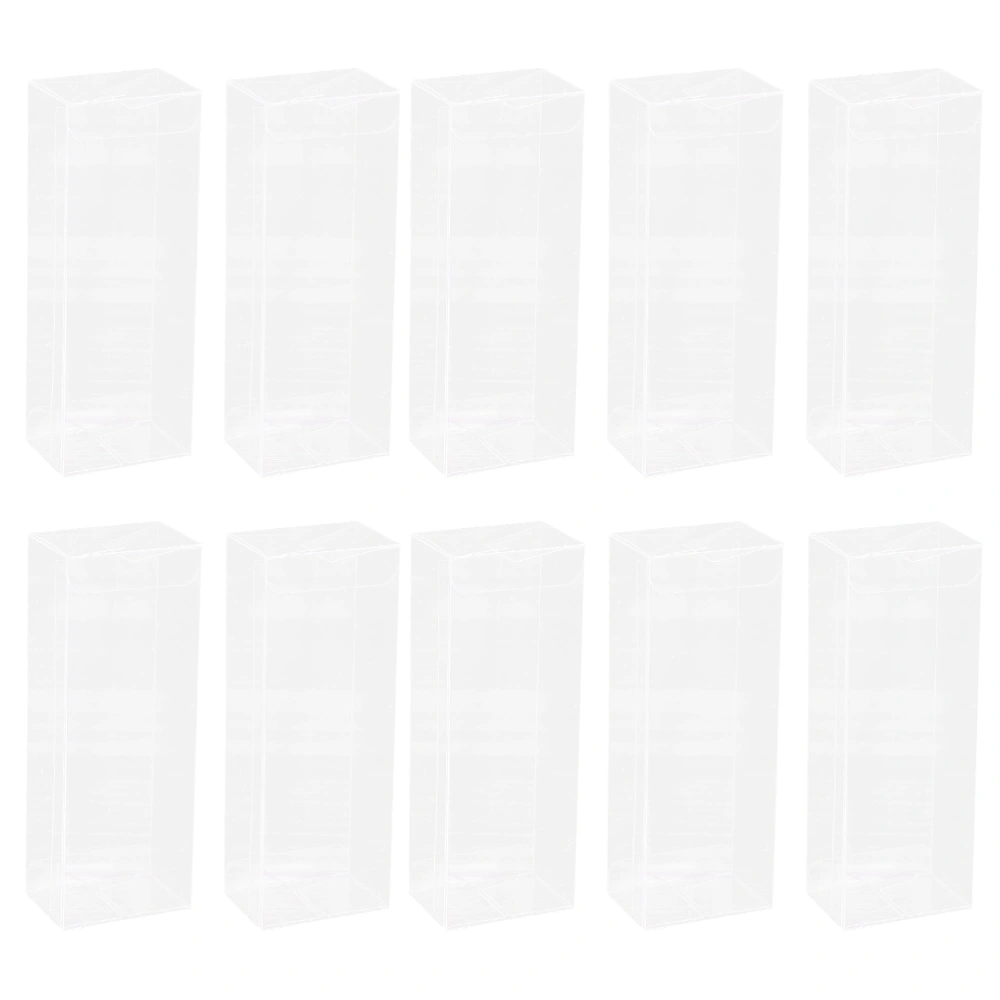 26Pcs PVC Clear Packaging Boxes Plastic Organizer Multipurpose Storage Boxes