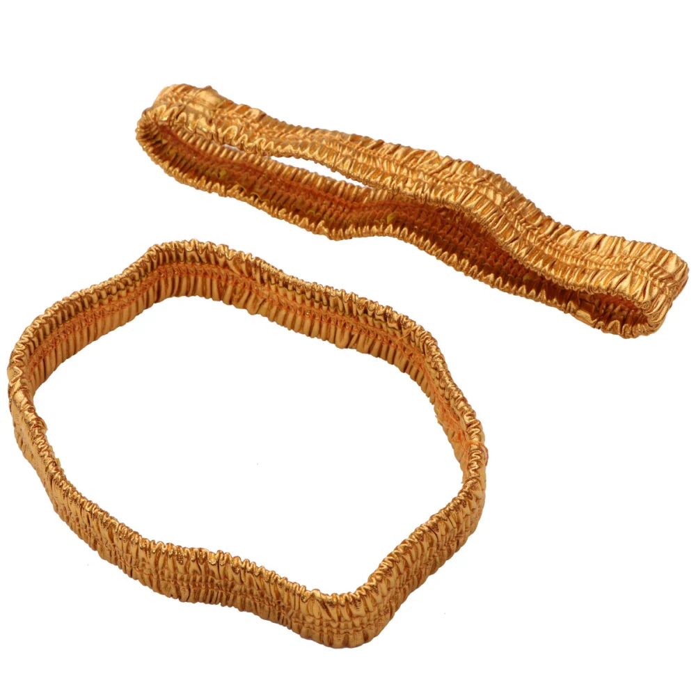 1 Pair of Sex Garters Joyful Funny Colroful Sex Garters for Woman (3.5m Golden)