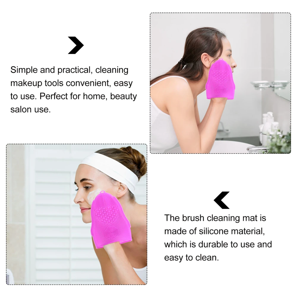 Beauty Tools Beauty Brush Cleaning Pad Silicone Brush Pad for Women Using