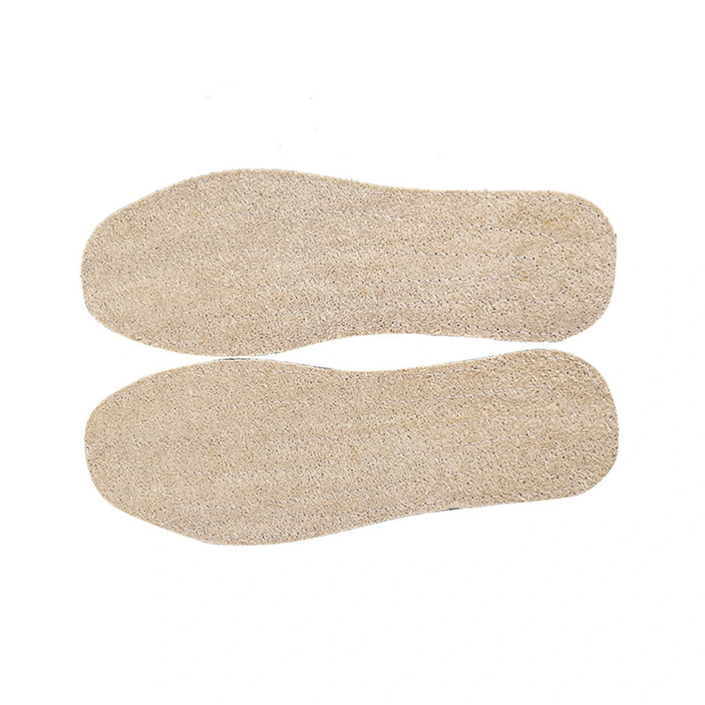 1 Pair Loofah Deodorant Insoles Shoes Men Women Breathable Shoe Insoles Pad