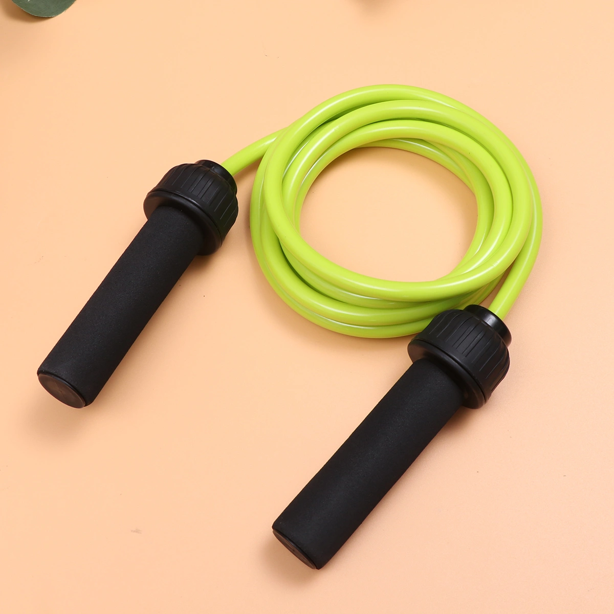 Adjustable Fitness Equipment Weight - Bearing Gravity Exercise Rope Skipping Workout Equipment (400G Light Green Diameter 10MM)