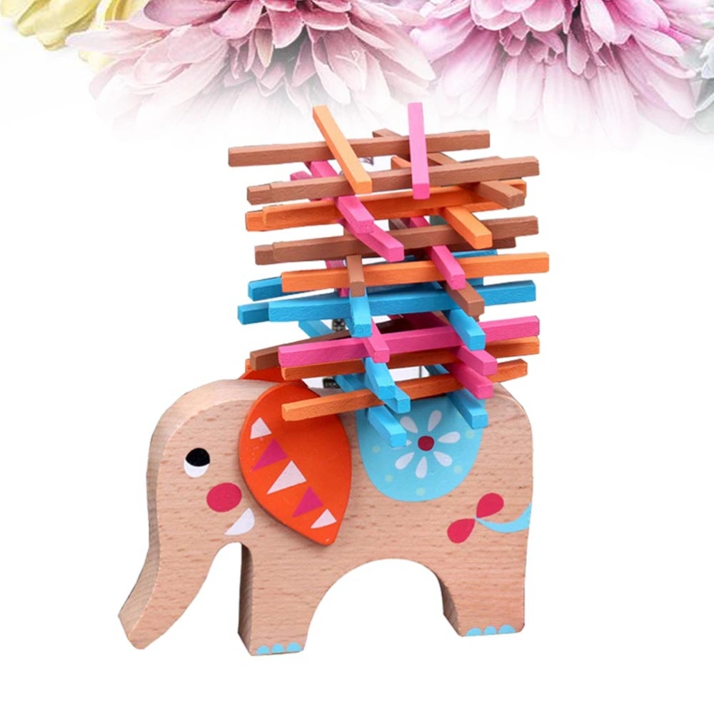 Elephant Building Block Early Education Balance Building Block for Kid Child Baby