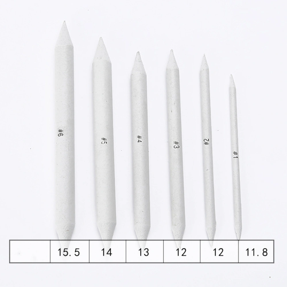 2 Sets/12PCS Blending Stumps Paper Stumps Art Drawing Stumps Set Artist Sketch Rub Drawing Tool