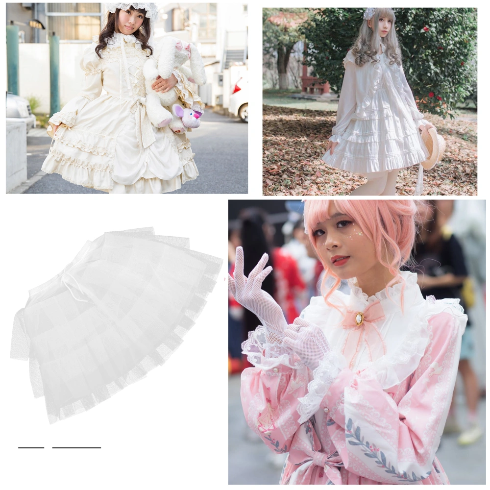 Girls Dress Underwear Cosplay Dress Petticoat Underskirt for Wedding Prom Banquet