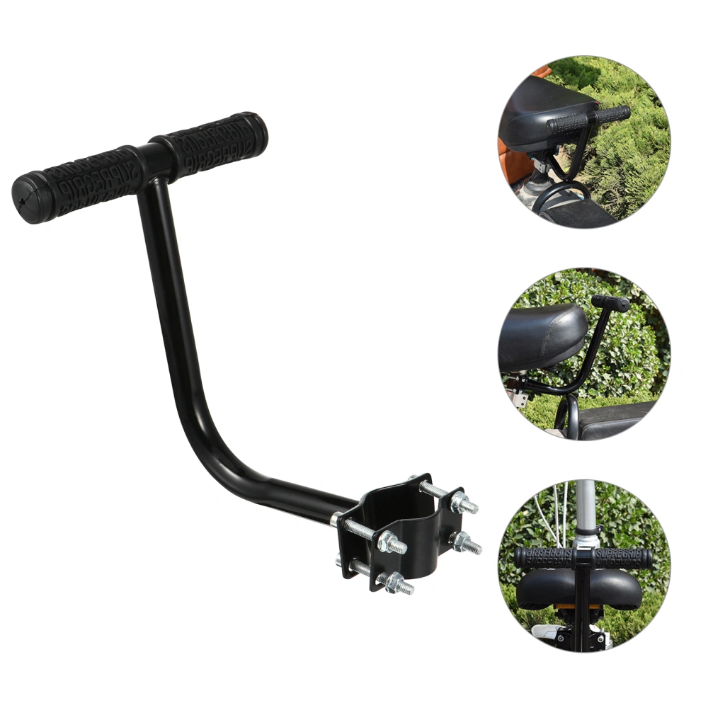 Steel Rear Seat Armrest Bike Seat Handrail Mountain Bike Seat Kid Armrest