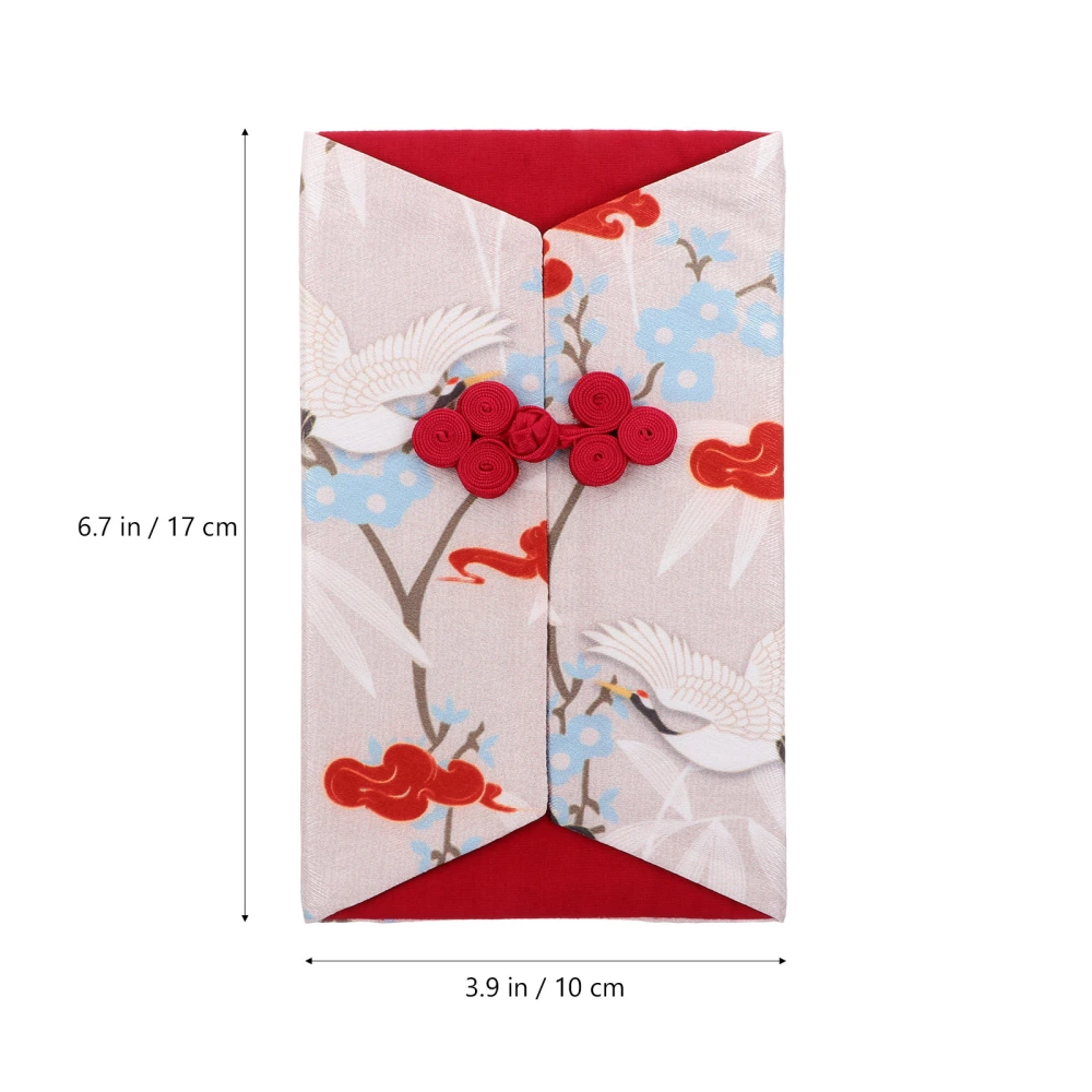 1Pc New Year Red Envelope Packet Money Envelope Storage Bag