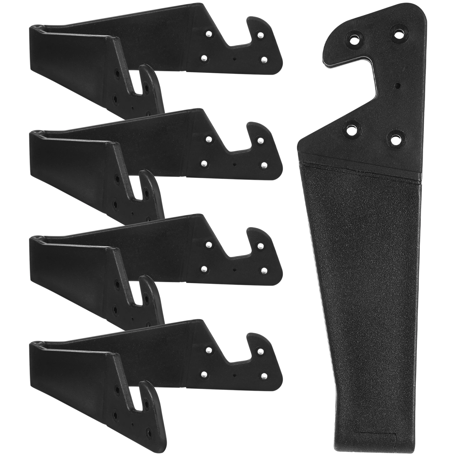 5 Pcs Phone Stands for Desk V-shaped Foldable Smartphone Holders Cell Phone Brackets Compatible for Phones and Tablets