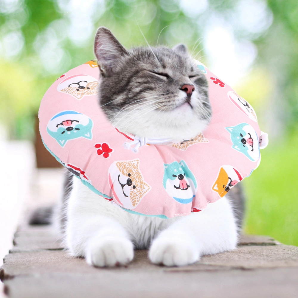 Pet Cat Kitten After Surgery Neck Collar Small Puppy Surgery Recovery Cone