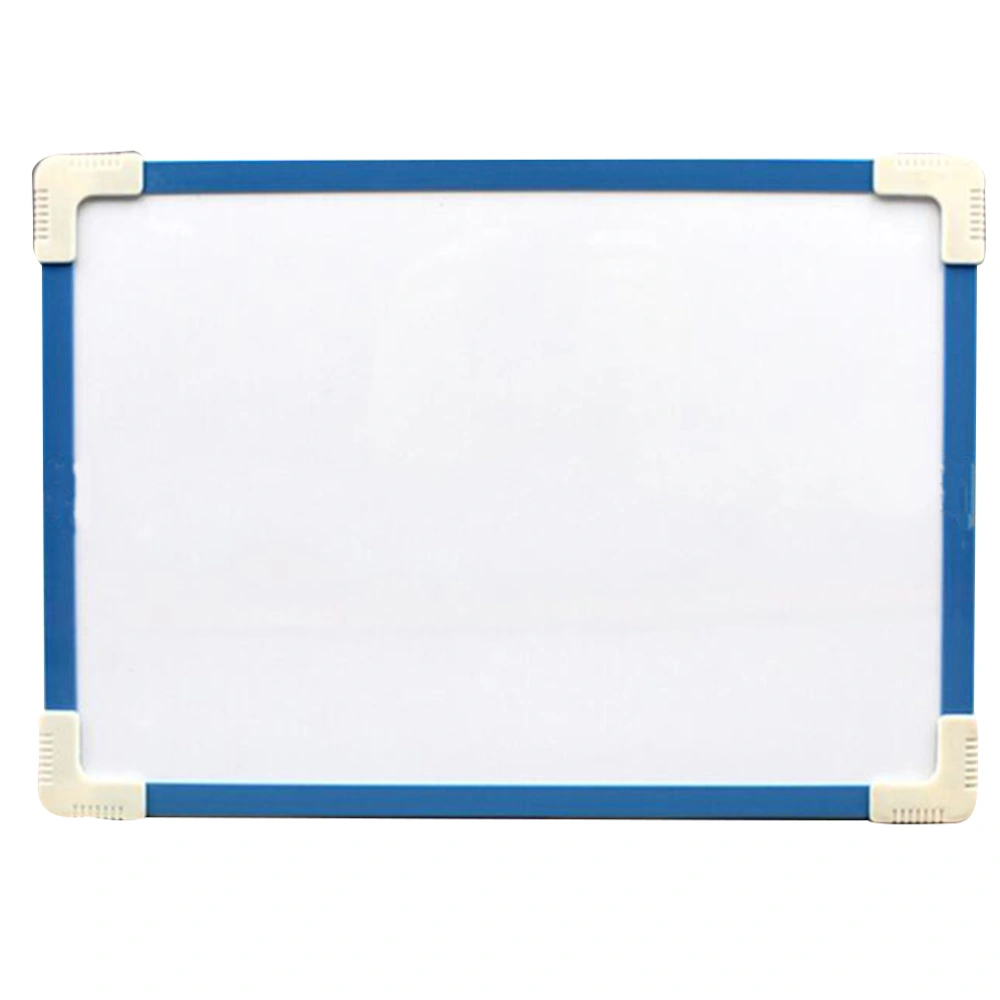 Erasable Message Board Double-sided Magnetic Drawing Board Sketch Writing Board (Blue and White 21x30CM)