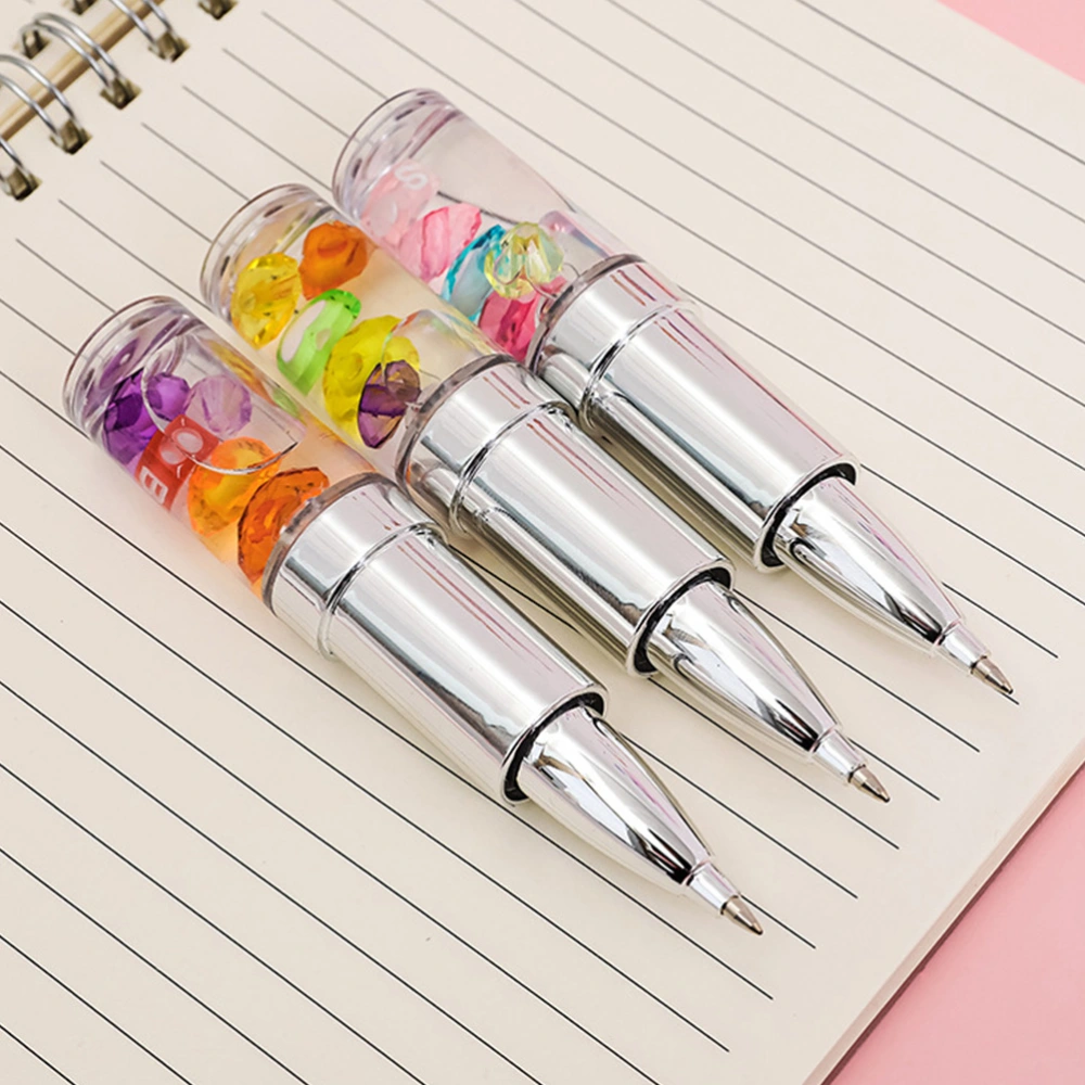 4pcs Creative Lipstick Shape Gel Pen 0.5mm Signature Pen (Mixed Style)