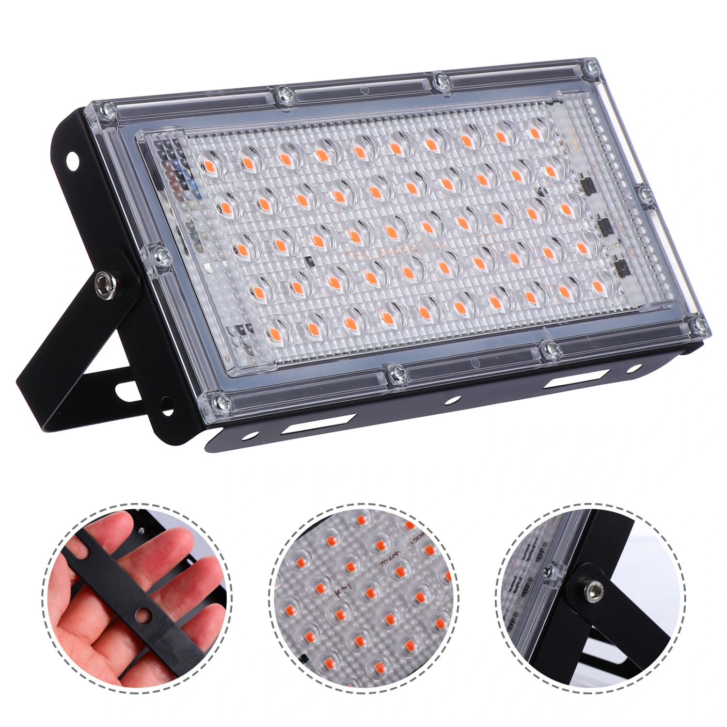 Plant Grow Light LED Plant Lights Indoor Growing Lamp for Greenhouse 50W