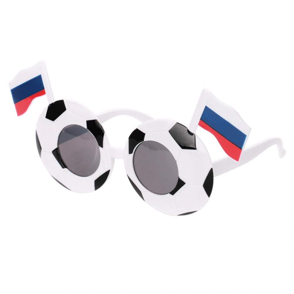 Soccer Sunglasses Party Favors Supplies Costume Sports Fan Fancy Dress Eye Glasses for The (Russia)