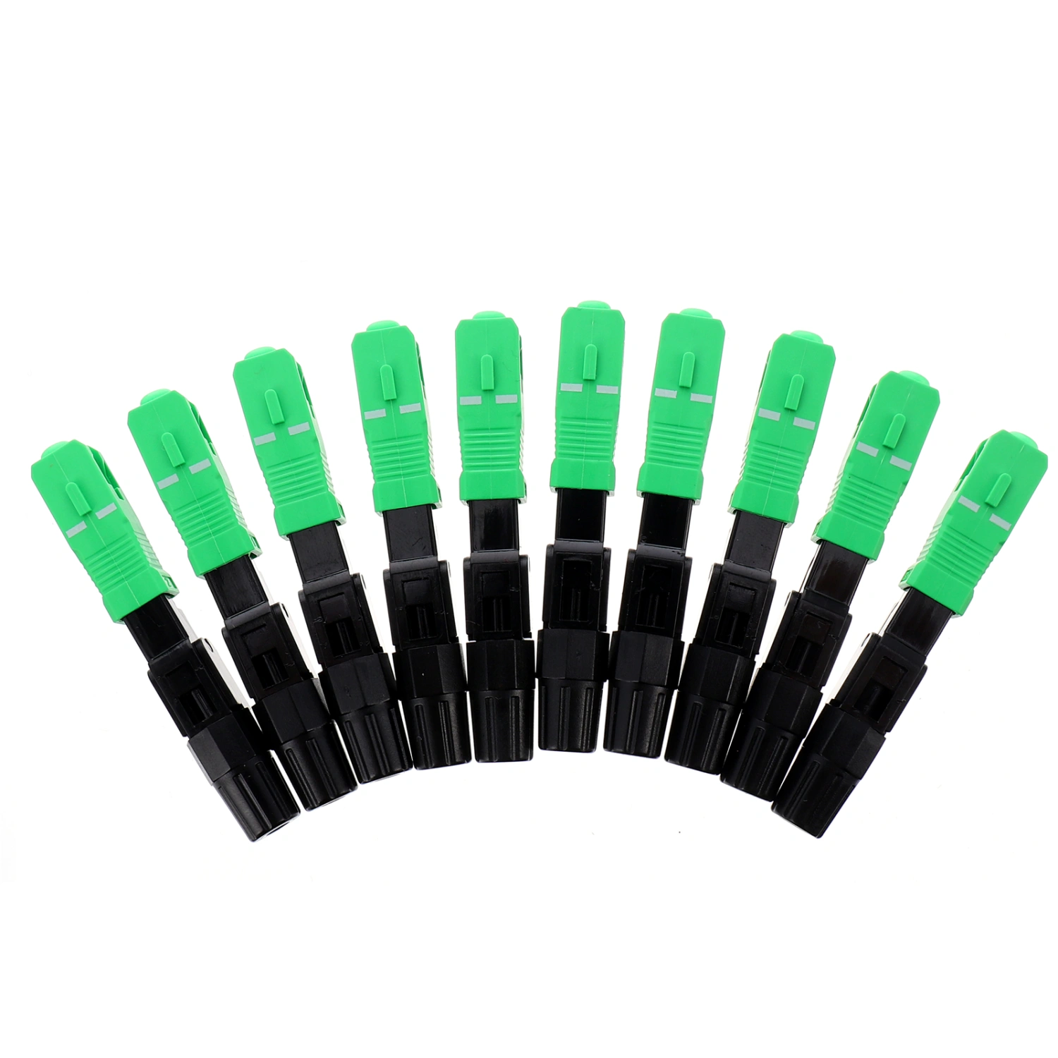 10 Pcs Quick New Model Fast Connector Single Mode Fiber Optic Fast Connector
