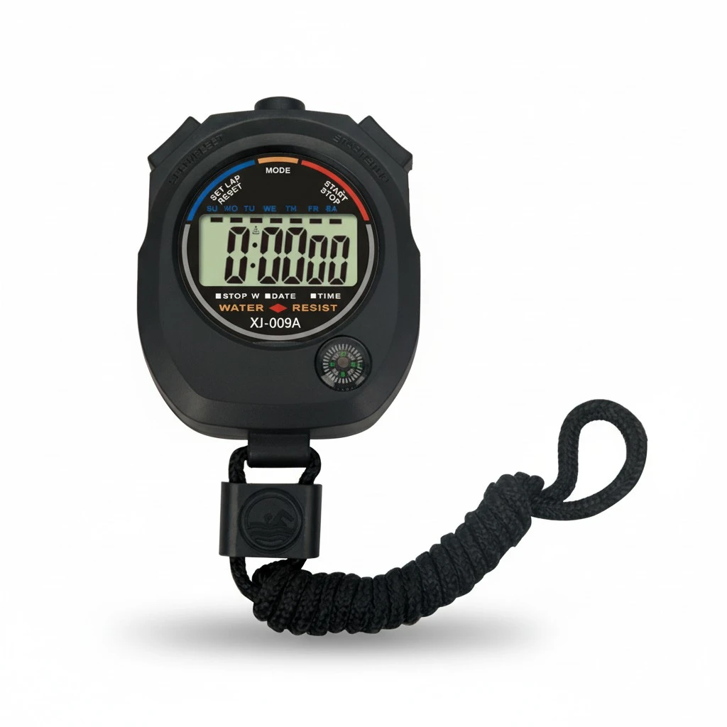 1pc Timer Two-way Stopwatch Professional Movement Sports Multi-function Electronic Timer for Outdoor Sports