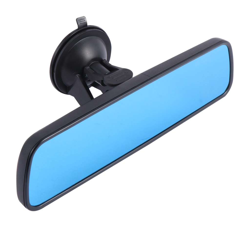 Wide Angle Car Flat Rearview Mirror Suction Cup Type Powerful Interior Mirror