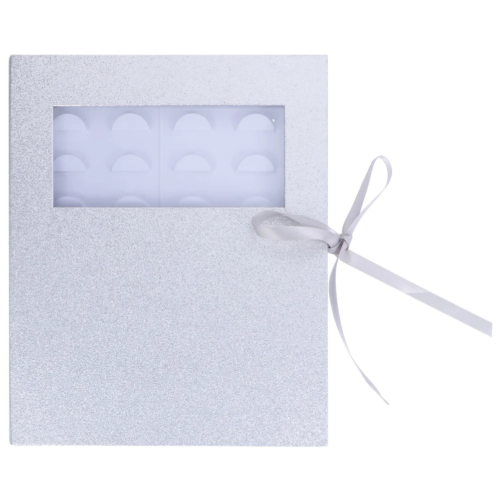 Paper Eyelash Case False Eyelash Packaging Box Eyelash Storage Box with Tray