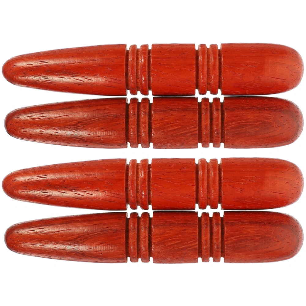 4Pcs Wooden Massage Sticks Foot Massage Sticks Acupoint Massage Tools Acupuncture Point Sticks