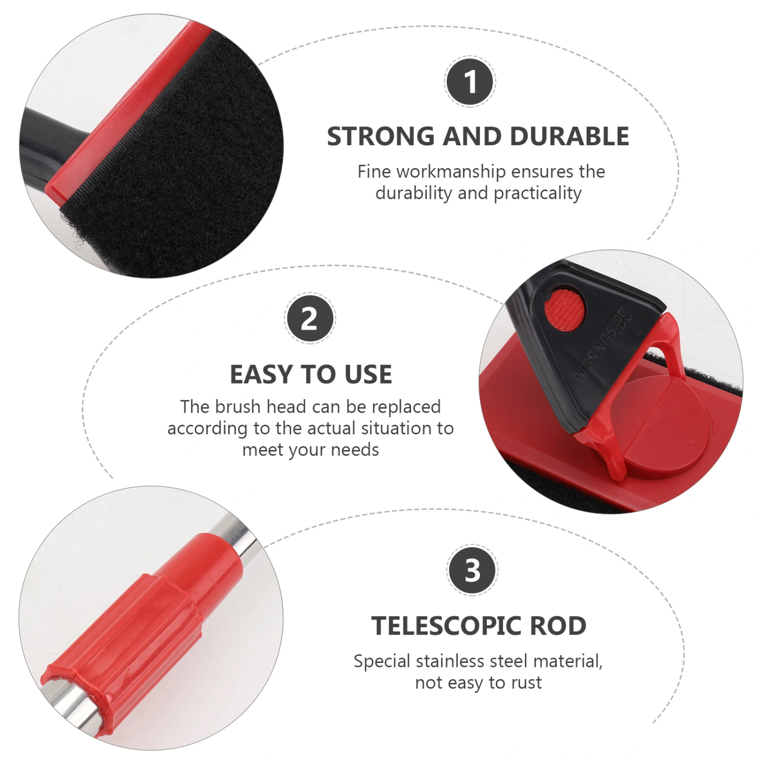 1 Set Fish Tank Cleaning Tool Fish Tank Cleaner 3 in 1 Cleaning Accessories