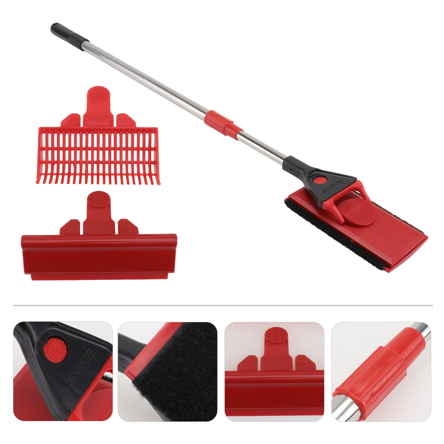 1 Set Fish Tank Cleaning Tool Fish Tank Cleaner 3 in 1 Cleaning Accessories