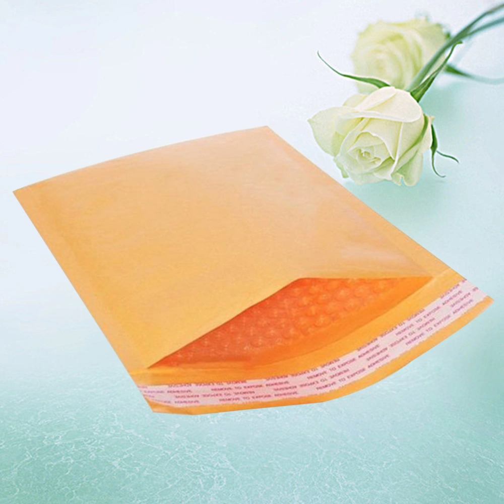 20Pcs 130x170mm Kraft Bubble Film Mailing Envelope Bags With Customizing