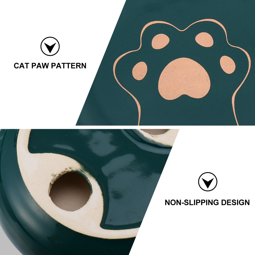 Cartoon Cat Claw Soap Box Creative Draining Soap Holder Toilet Soap Tray