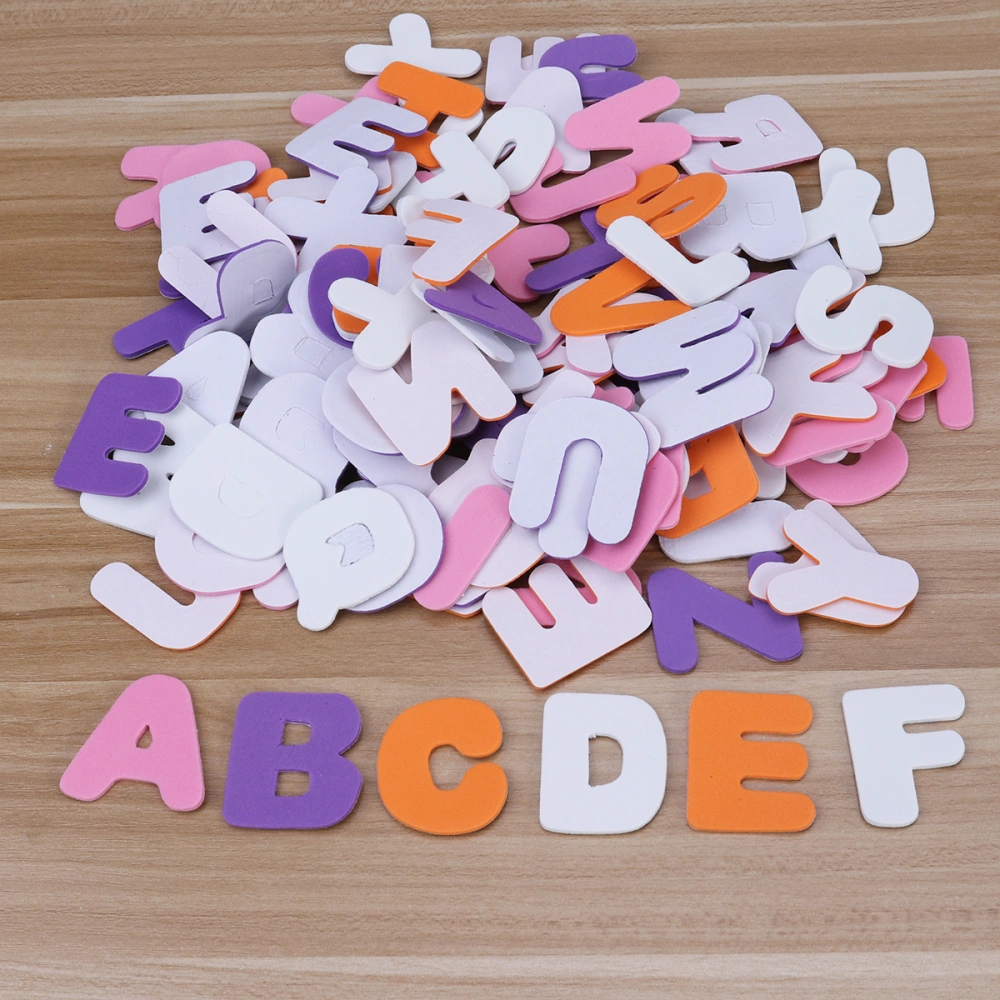 150pcs Stickers Self Adhesive Letter Stickers for Kids Nursery Kindergarten(Random Color)