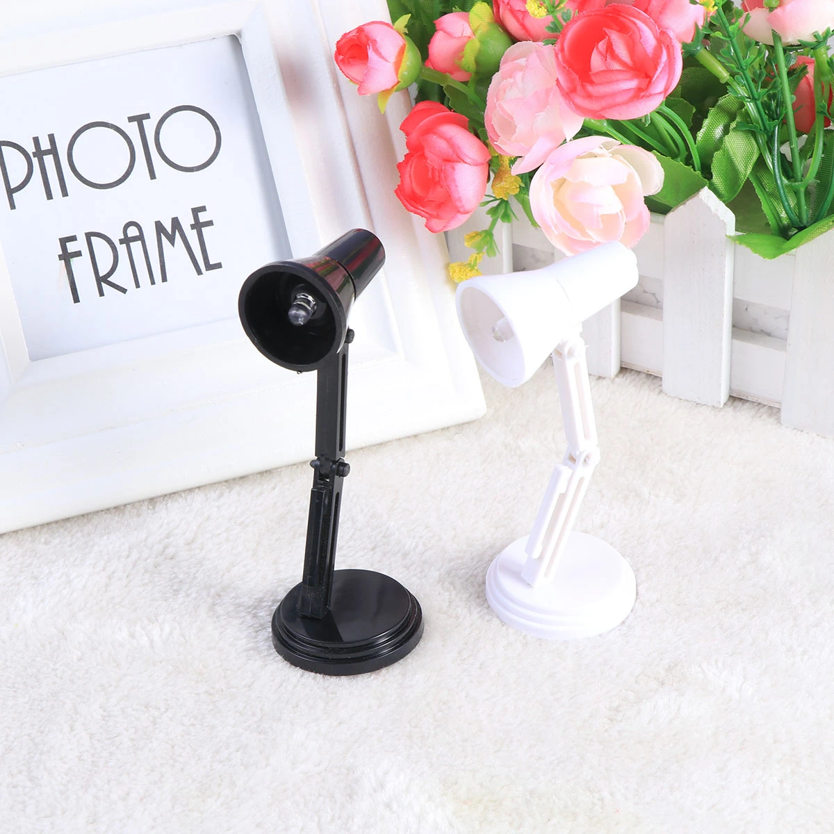 2 PCS LED Bedside Lights Bedroom Reading Lamps Portable Night Lamps for Home Hotel