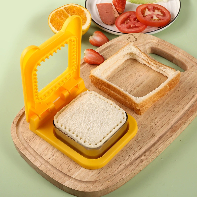 Sandwich Toast Press Cutter Toast Press Mold Nonstick Toast Bread Cutting Mold