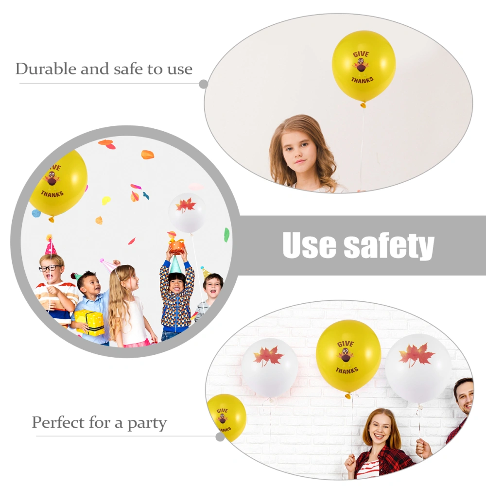 40pcs Festival Balloons Latex Balloon Anniversary Balloon Decoration Balloon