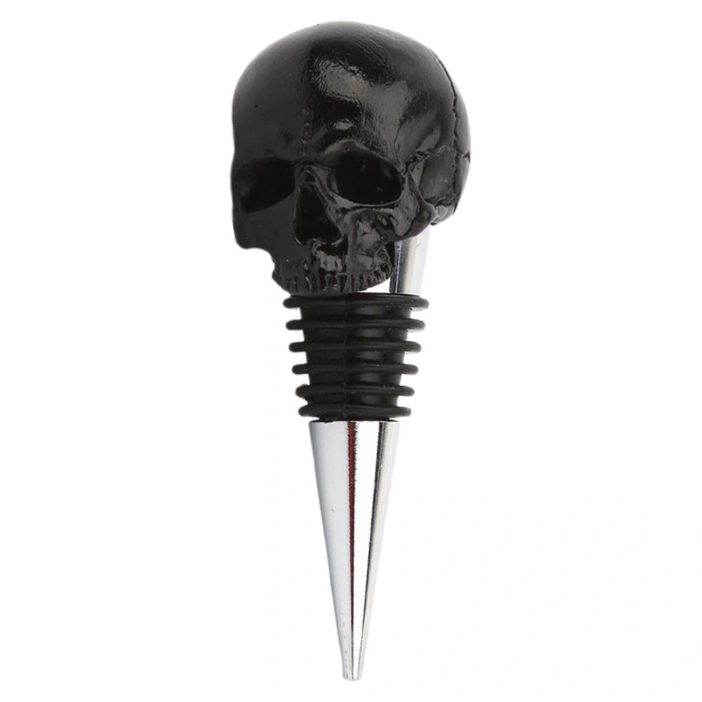 1pc Skull Shaped Red Wine Stopper Champagne Bottle Stopper for Bar KTV Pub