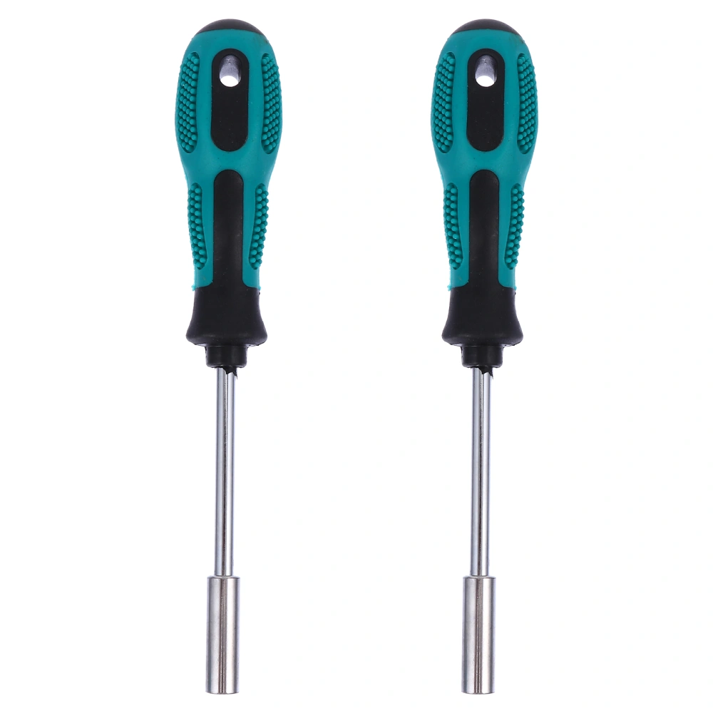 2pcs 6.35mm Extension Handle Hexagon Screwdriver Multifunctional Hand Tool