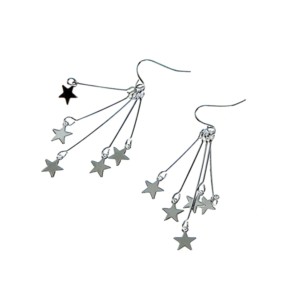 Women's Dangle Earrings Multiple Pendants Earrings Fashionable Elegant Earrings