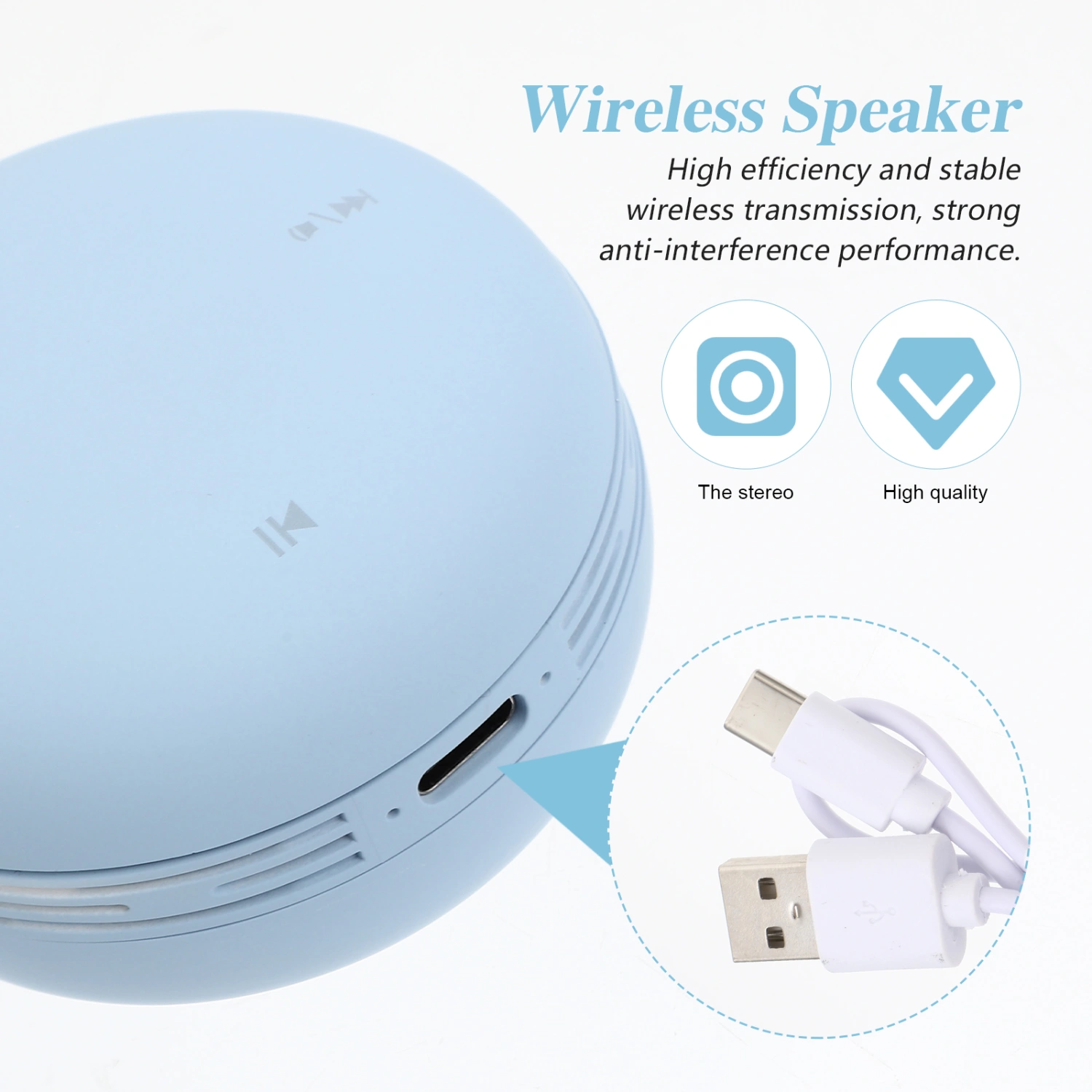 Mini Wireless Loudspeaker Portable Wireless Speaker Subwoofer Sound Box