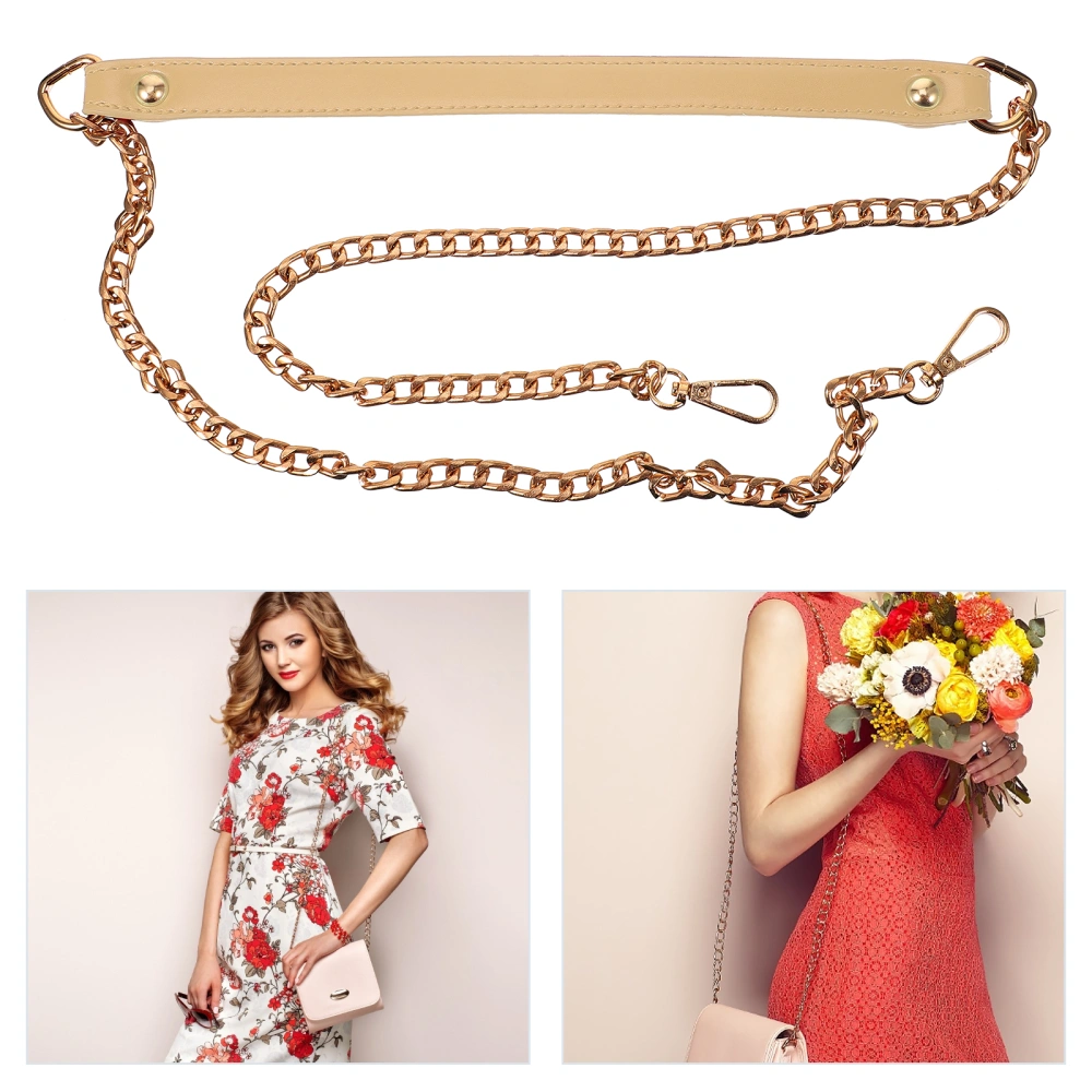 1 Pc Elegant Bag Accessory Versatile Bag Chain Creative Leather Bag Chain