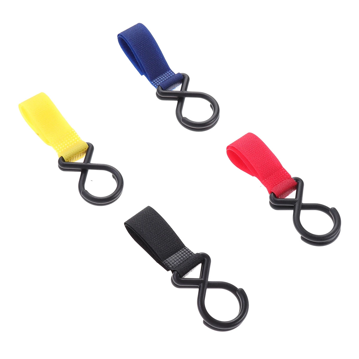 4pcs Multifunction Baby Stroller Accessories Hanging Hooks Infant Carriage Trolley Hooks