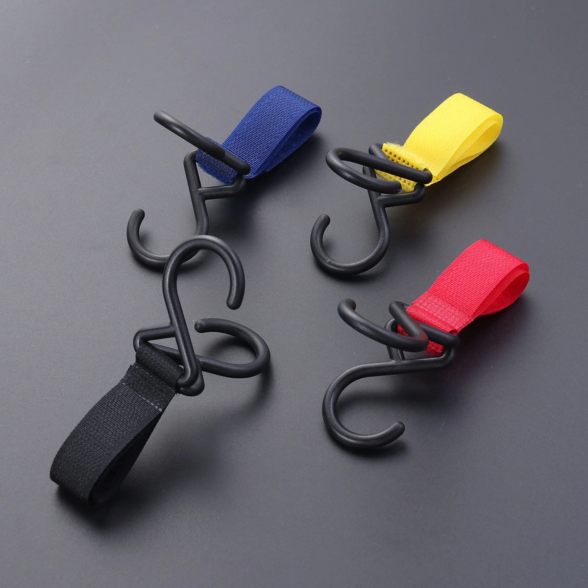 4pcs Multifunction Baby Stroller Accessories Hanging Hooks Infant Carriage Trolley Hooks