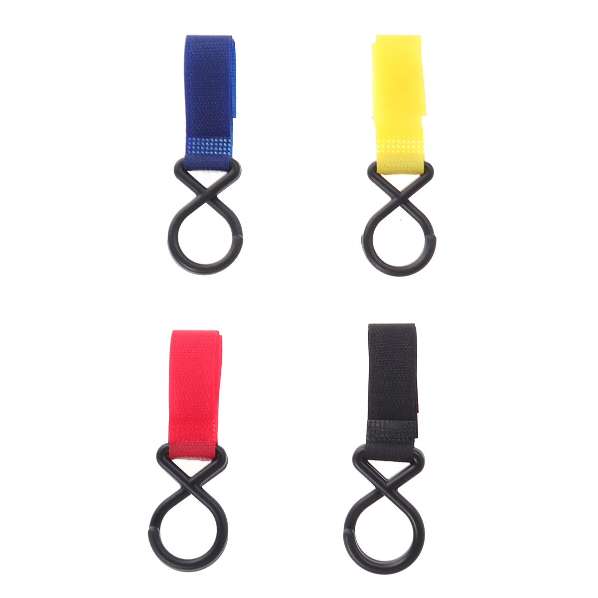 4pcs Multifunction Baby Stroller Accessories Hanging Hooks Infant Carriage Trolley Hooks