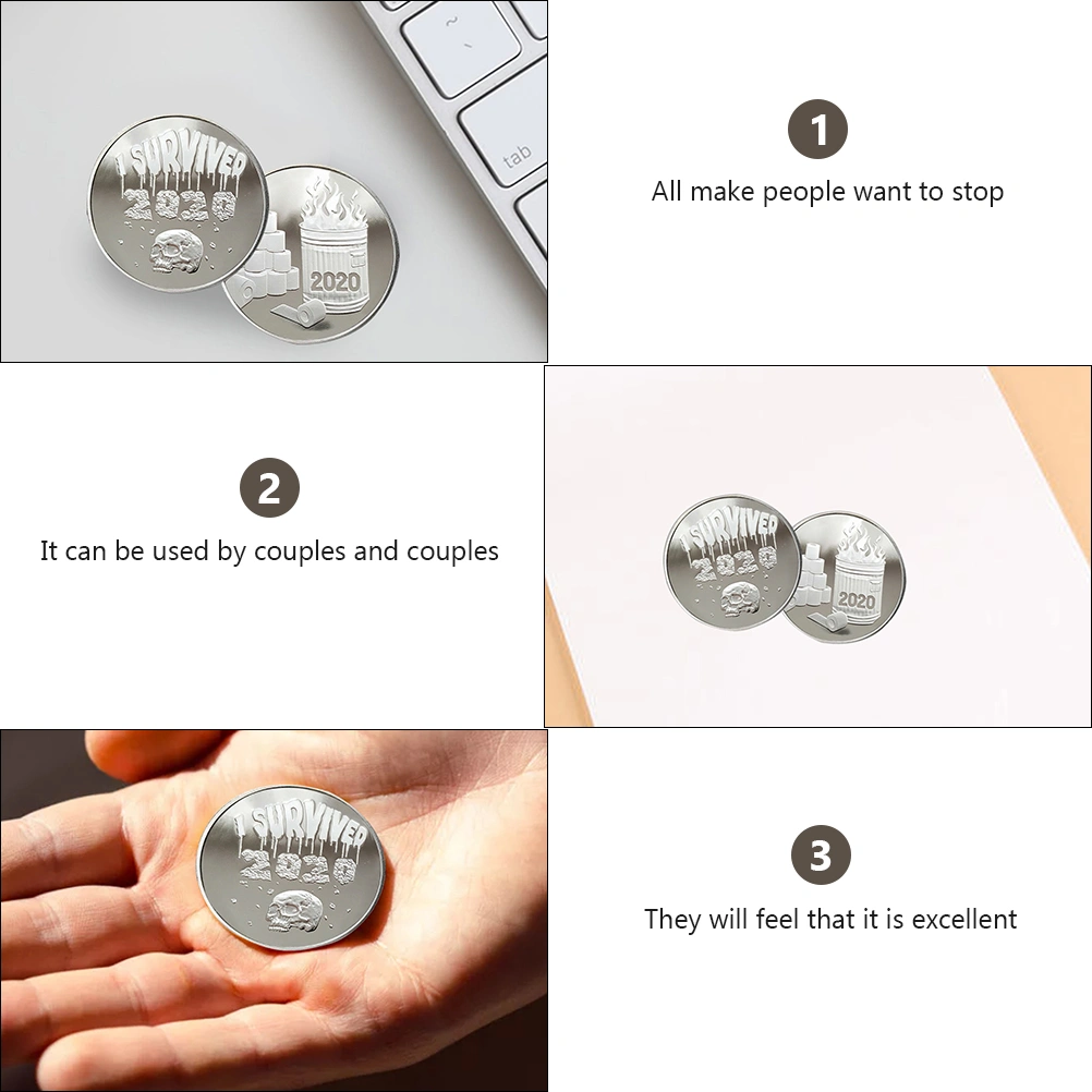 Creative Commemorative Coins Aluminum Alloy Collection Coins Coin Arts