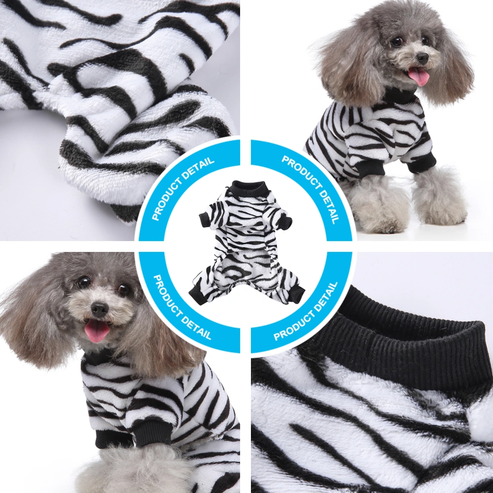 1Pc Pet Supplies Dog Clothing Home Clothing Pet Pajama Stuffed Clothes (Size XL)