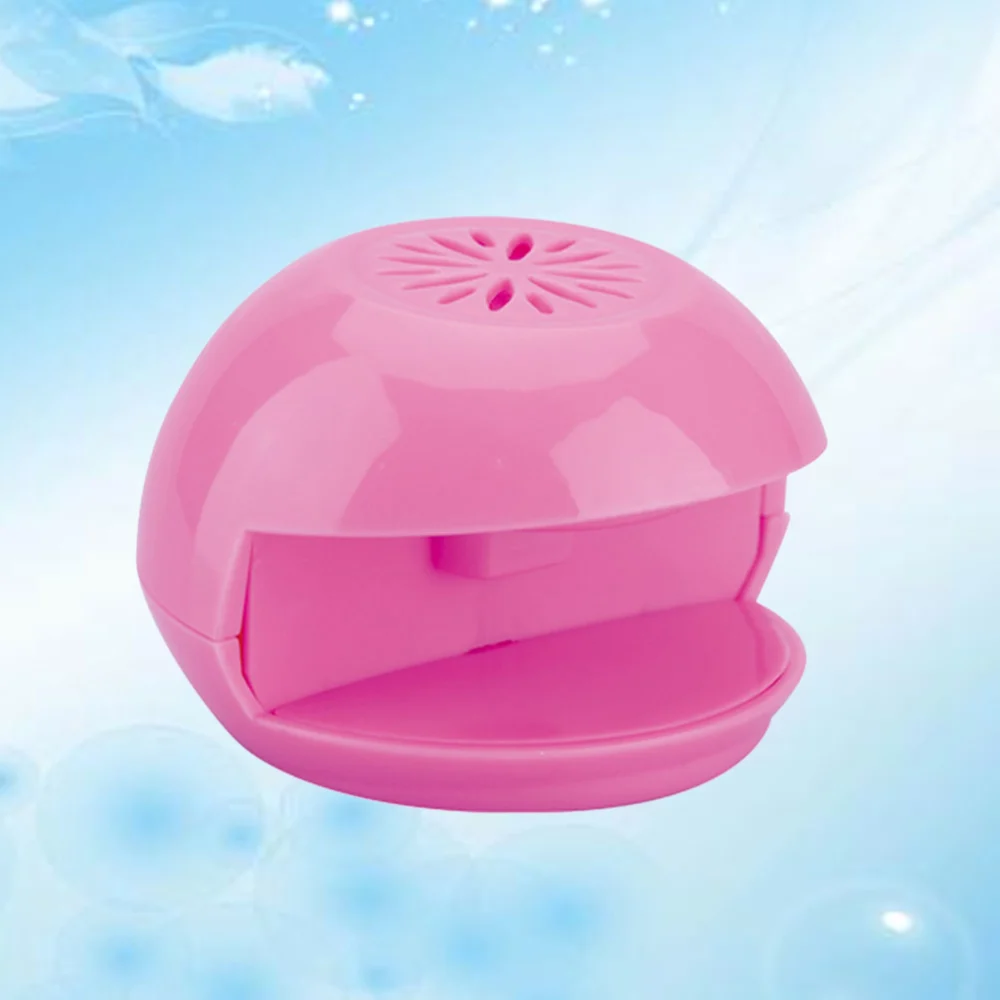 1Pc Mini Nail Fan Dryer Touch Type Professional Nail Dryer Fans Powerful Manicure Salon Tools Nail Art Tools Without Battery(Pink)