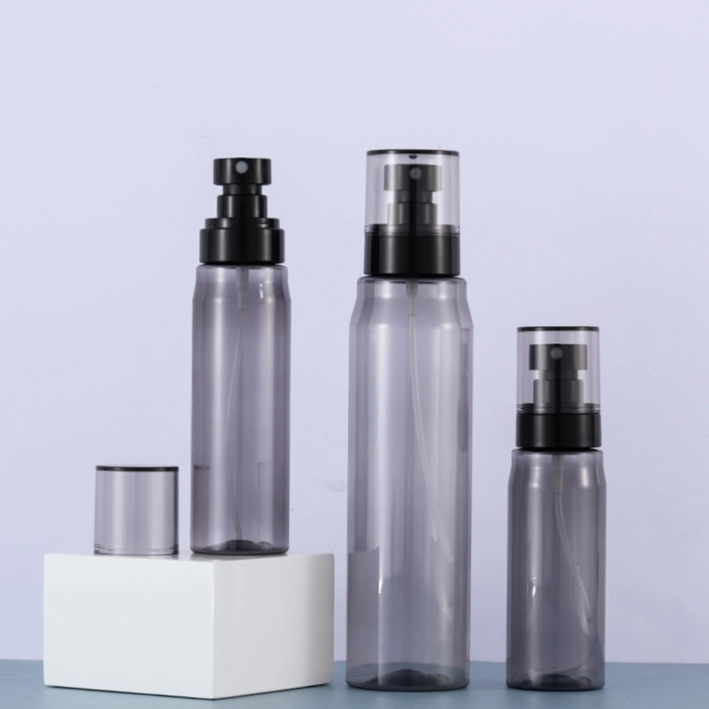 5pcs 250ml Portable Cosmetic Liquid Dispensing Spray Bottle Refillable Subpackaging Bottle Fine Mist Sprayer Set(Black)