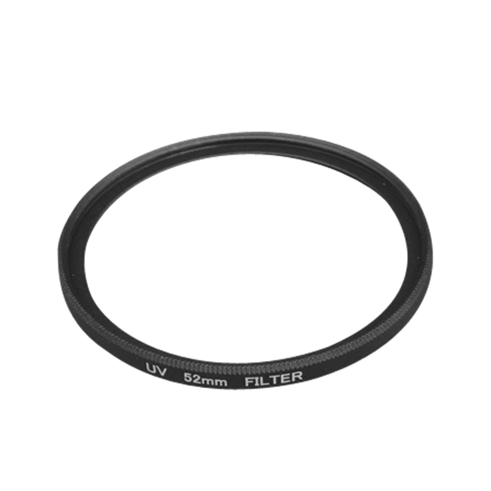 Professional Optical UV Filter Camera Lenses Protector Black Frame 52MM (Black)