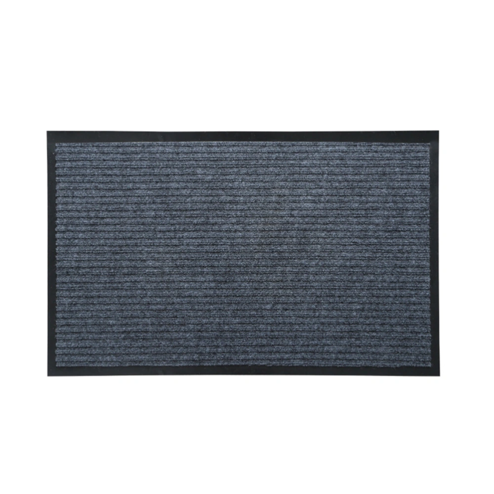 Rectangular Doormat Polyester Area Rug Non-slip Water Absorption Floor Mat