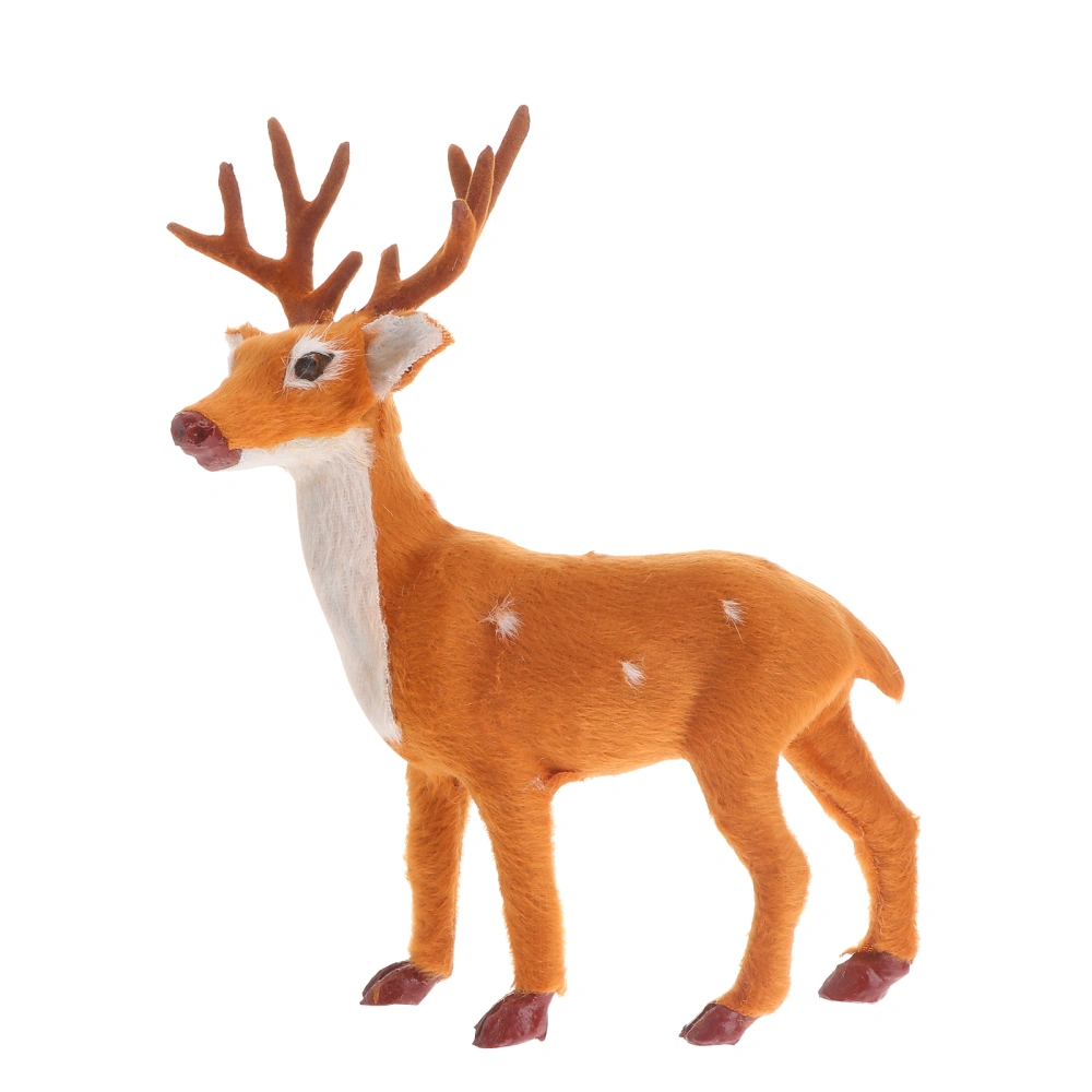 1pc Christmas Decor Xmas Decoration Home Decoration Xmas Elk Ornament for Xmas