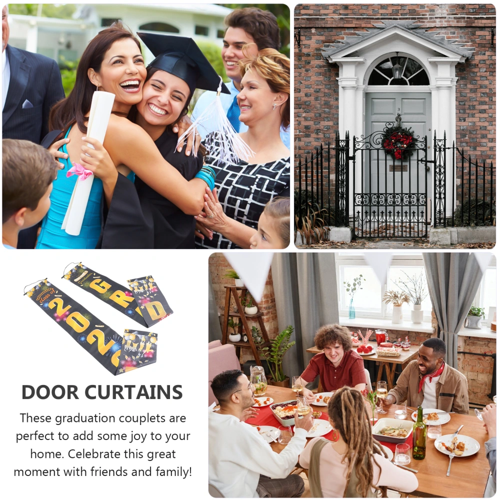 1 Pair Graduation Season Couplet 2022 Graduation Couplet Graduation Door Couplet