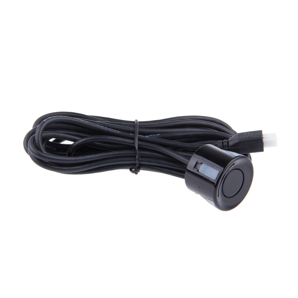Car Auto LED Parking Sensor With 4 Sensors Parktronic Reverse From Backup Car Parking Detector Monitor Display Lighting System (Black)