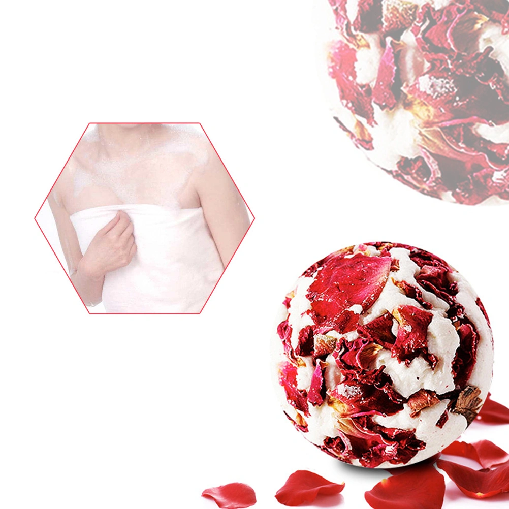 Deep Sea Bath Ball Body English Rose Fragrance Essential Oil Bath Salt Natural Bubble Bath Bombs Ball Household Skin Care Bath Supplies